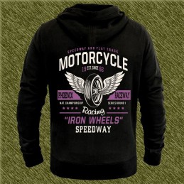 Sudadera motorcycle iron wheels