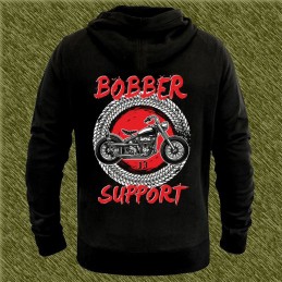 Sudadera motera bobber