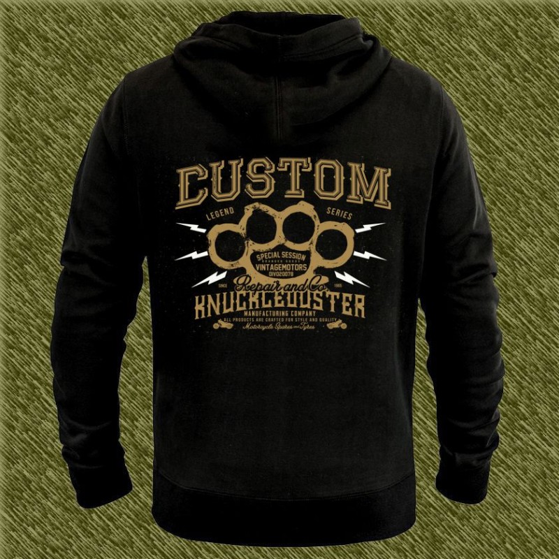 Sudadera custom puño americano