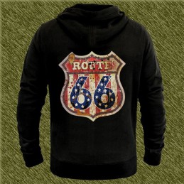 Sudadera route 66 estrellas