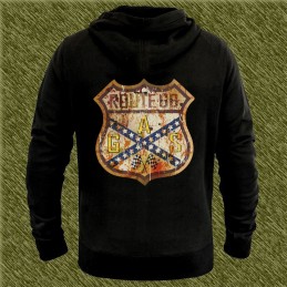 Sudadera route 66 gas