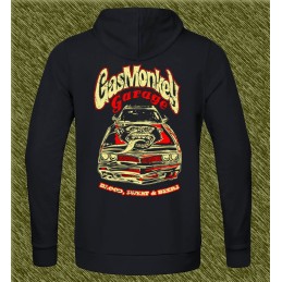 Sudadera gas monkey coche