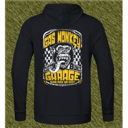 Sudadera gas monkey custom built