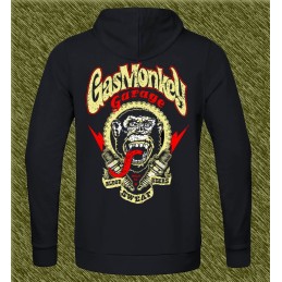 Sudadera gas monkey bujias