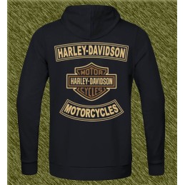 Sudadera harley davidson motorcycles beig