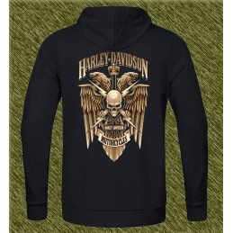 Sudadera aguila dos cabezas beig