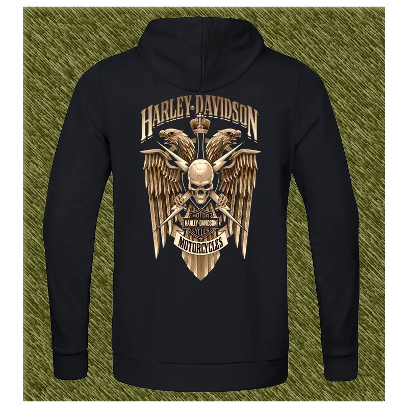 Sudadera aguila dos cabezas beig