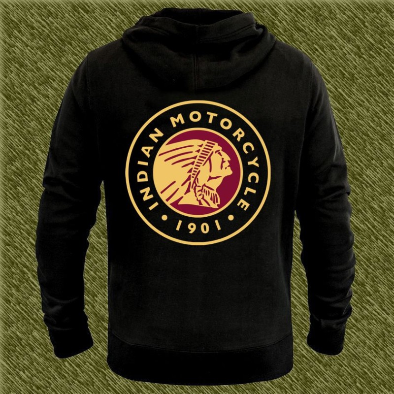 Sudadera indian logo redondo