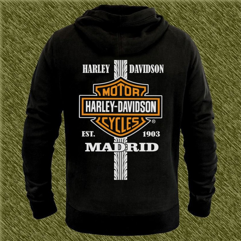 Sudadera harley davidson madrid