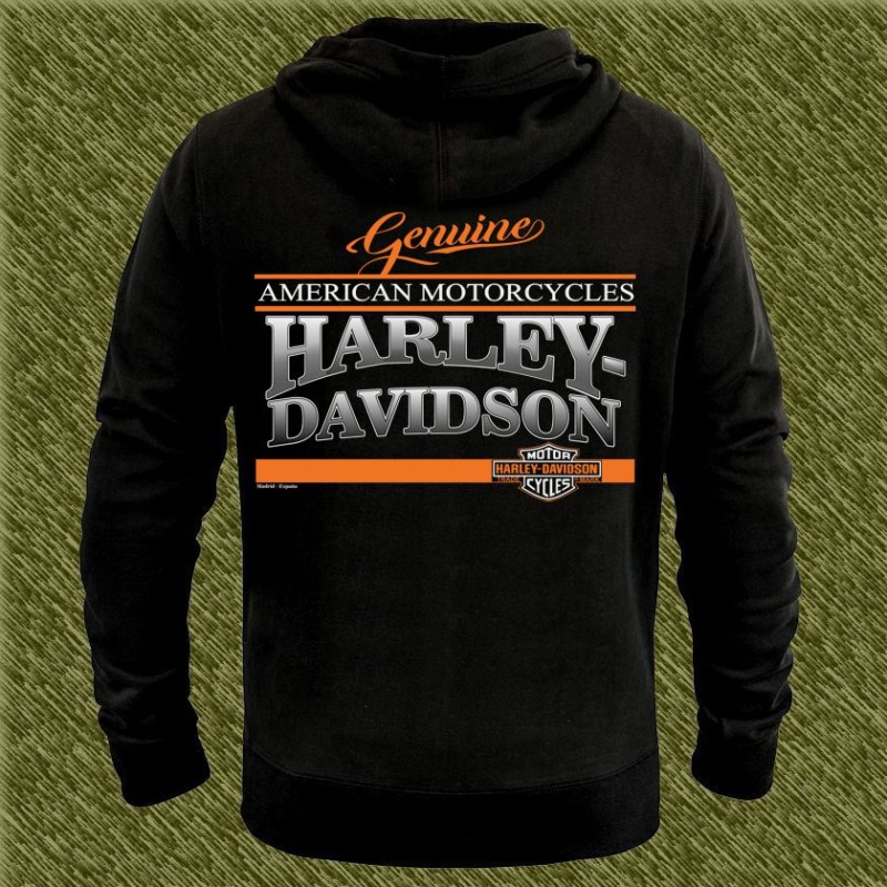 Sudadera genuine harley davidson horizontal