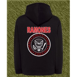 sudadera de mujer ramones