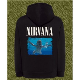 sudadera de mujer nirvana nevermind