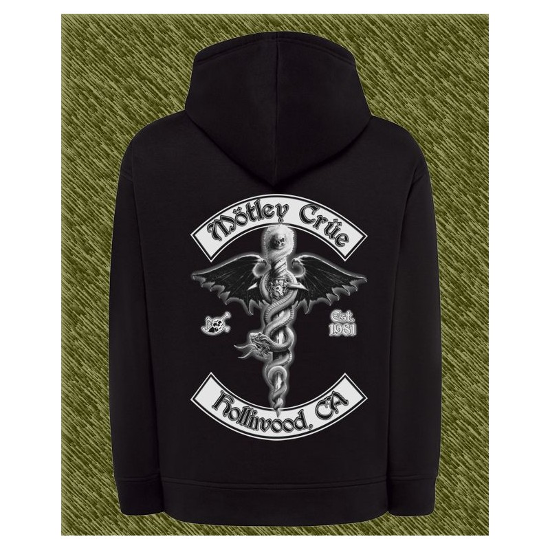 sudadera de mujer motley crue