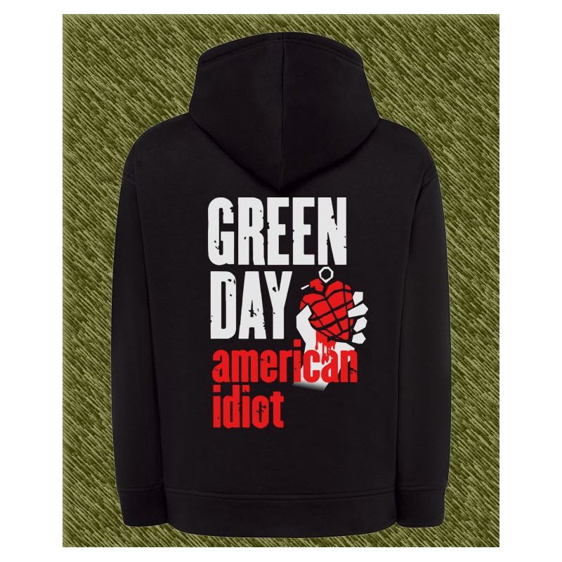 sudadera de mujer green day american idiot