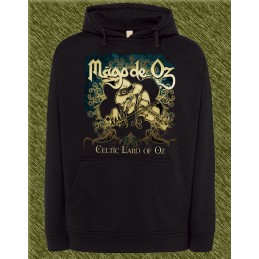 sudadera de mujer mago de oz, celtic land of oz