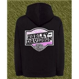 sudadera de mujer harley davidson estrellas