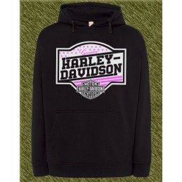 sudadera de mujer harley davidson estrellas