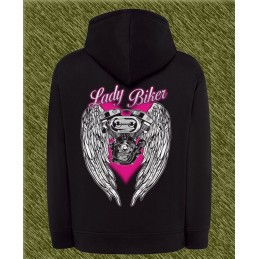 sudadera de mujer lady biker