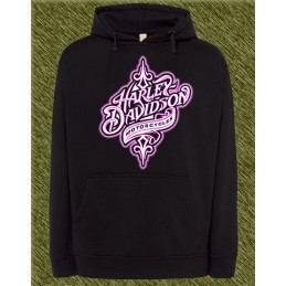 sudadera de mujer harley davidson diseño