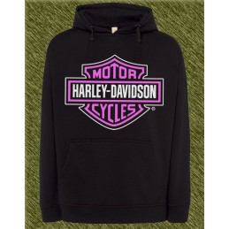 sudadera de mujer harley davidson logo