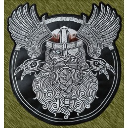 Parche bordado Odin