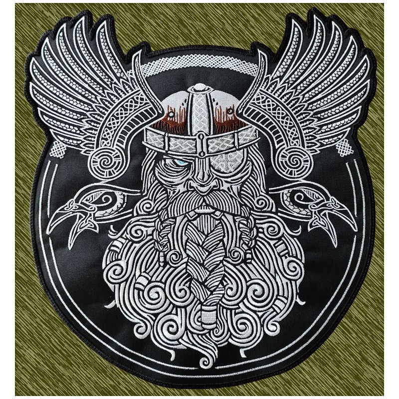 Parche bordado Odin
