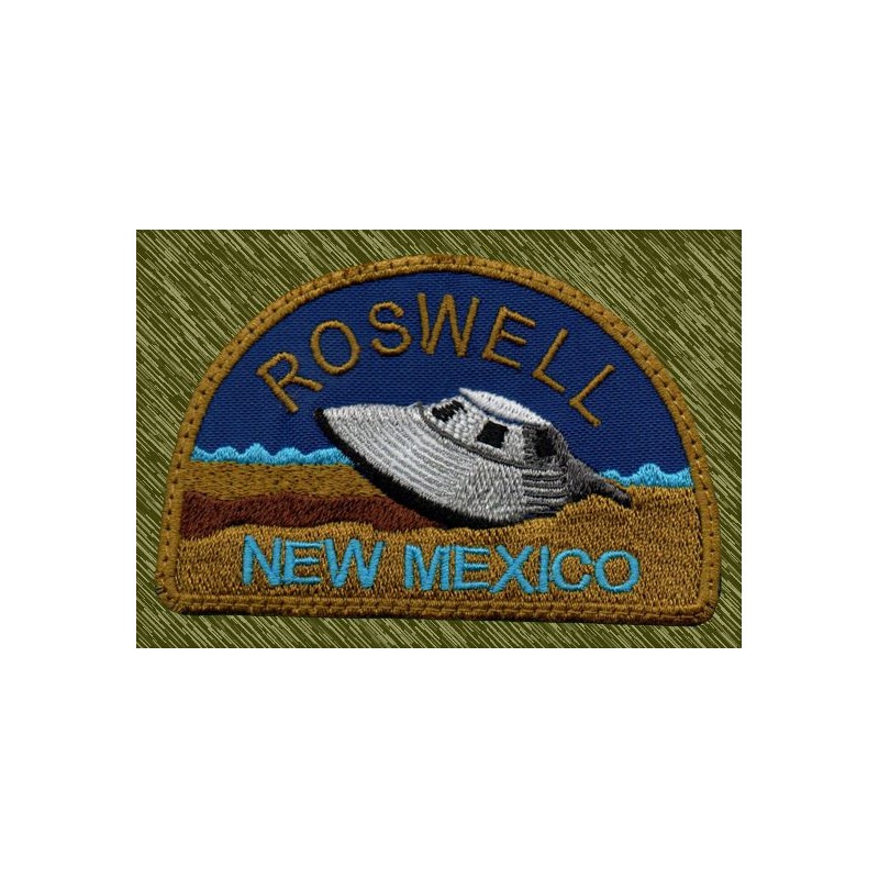 Parche bordado, ufo roswell