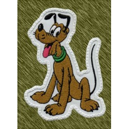 Parche bordado pluto