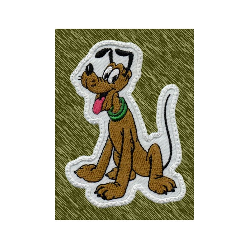 Parche bordado pluto