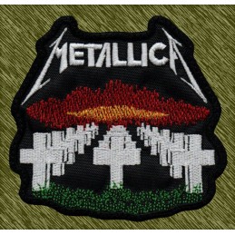 Parche bordado, Metallica, master of puppets, portada