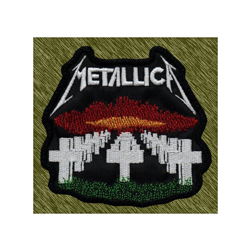 Parche bordado, Metallica, master of puppets, portada
