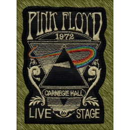 Parche bordado, Pink Floyd 1972, carnegie hall
