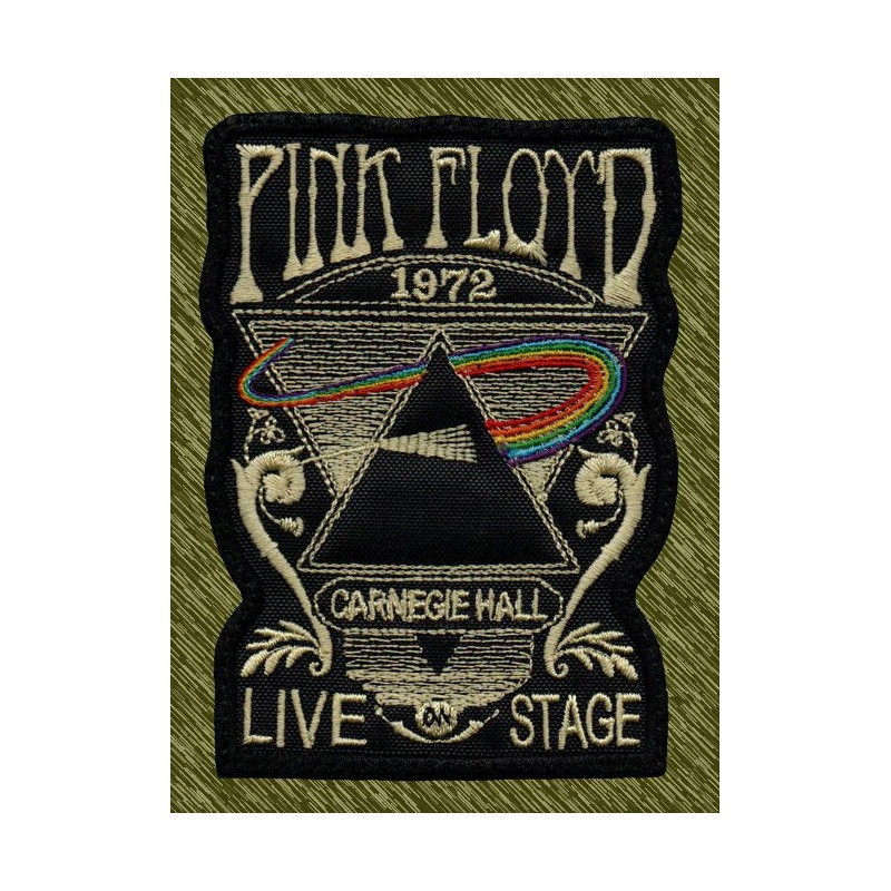 Parche bordado, Pink Floyd 1972, carnegie hall