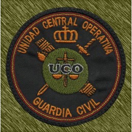 parche bordado, uco, guardia civil