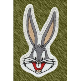 parche bordado, bugs bunny