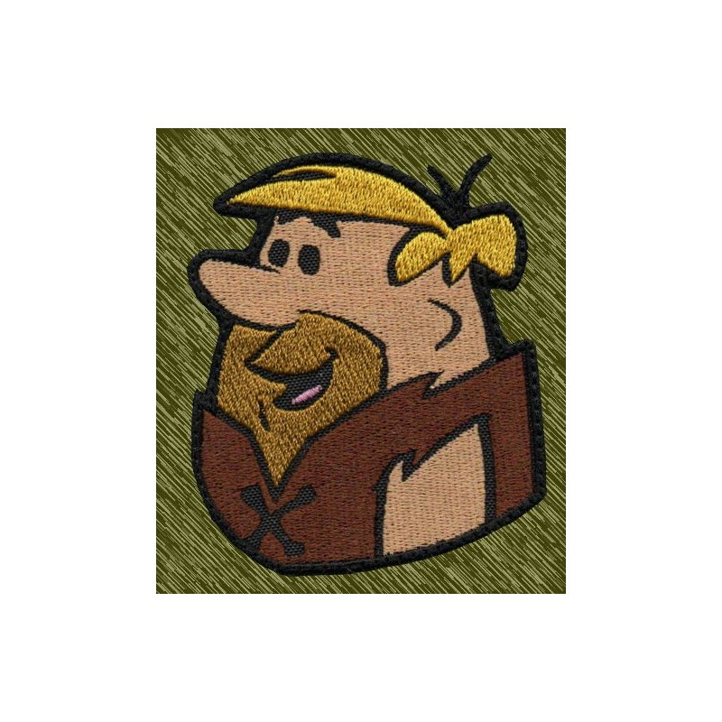 parche bordado, Pablo Mármol