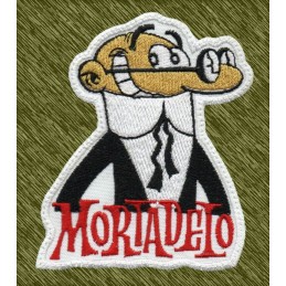 parche bordado, mortadelo