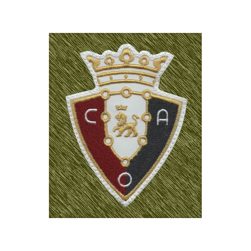parche bordado Osasuna