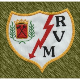 parche bordado Rayo Vallecano