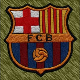 parche bordado fútbol club Barcelona