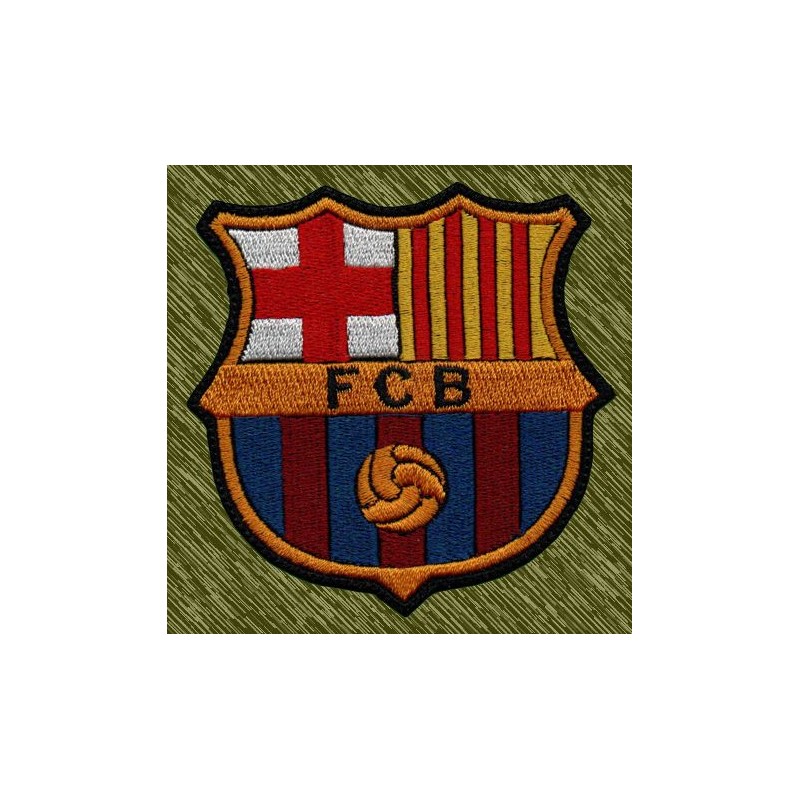 parche bordado fútbol club Barcelona