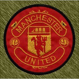 parche bordado, Manchester United