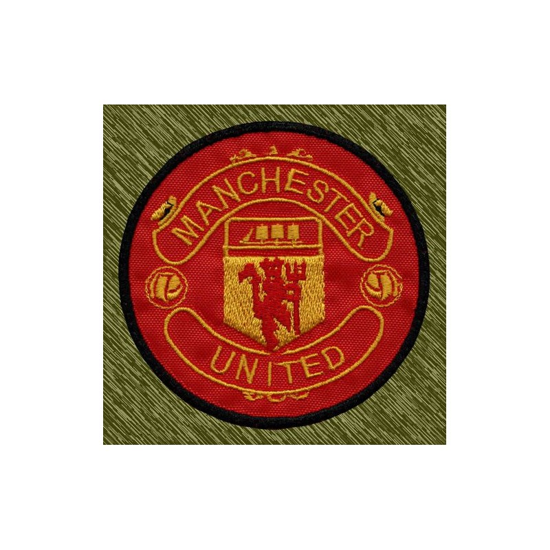 parche bordado, Manchester United