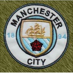 parche bordado, Manchester City