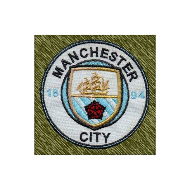 parche bordado, Manchester City