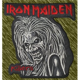 Parche bordado Iron Maiden, killers, para espalda