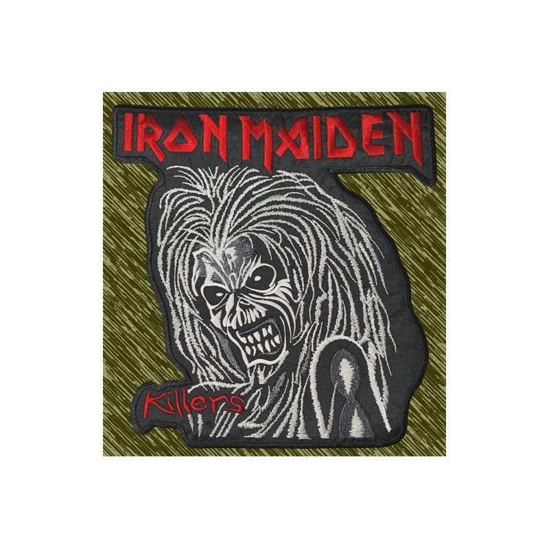 Parche bordado Iron Maiden, killers, para espalda