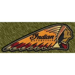 Parche bordado Indian motorcycle, para espalda
