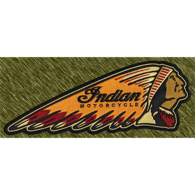 Parche bordado Indian motorcycle, para espalda