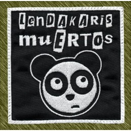 Parche bordado, lendakaris muertos